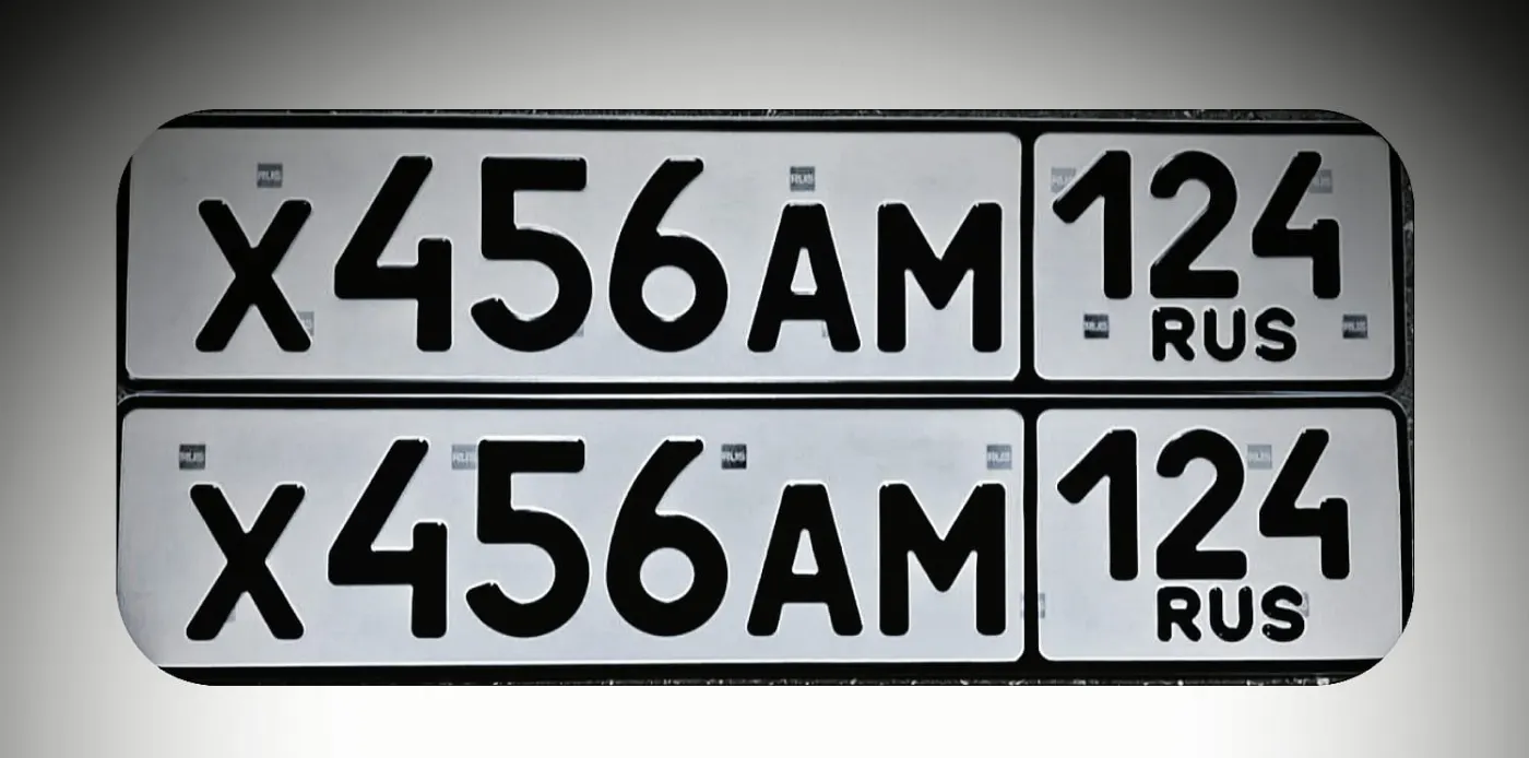 Купить красивый гос номер Х456АМ регион 124