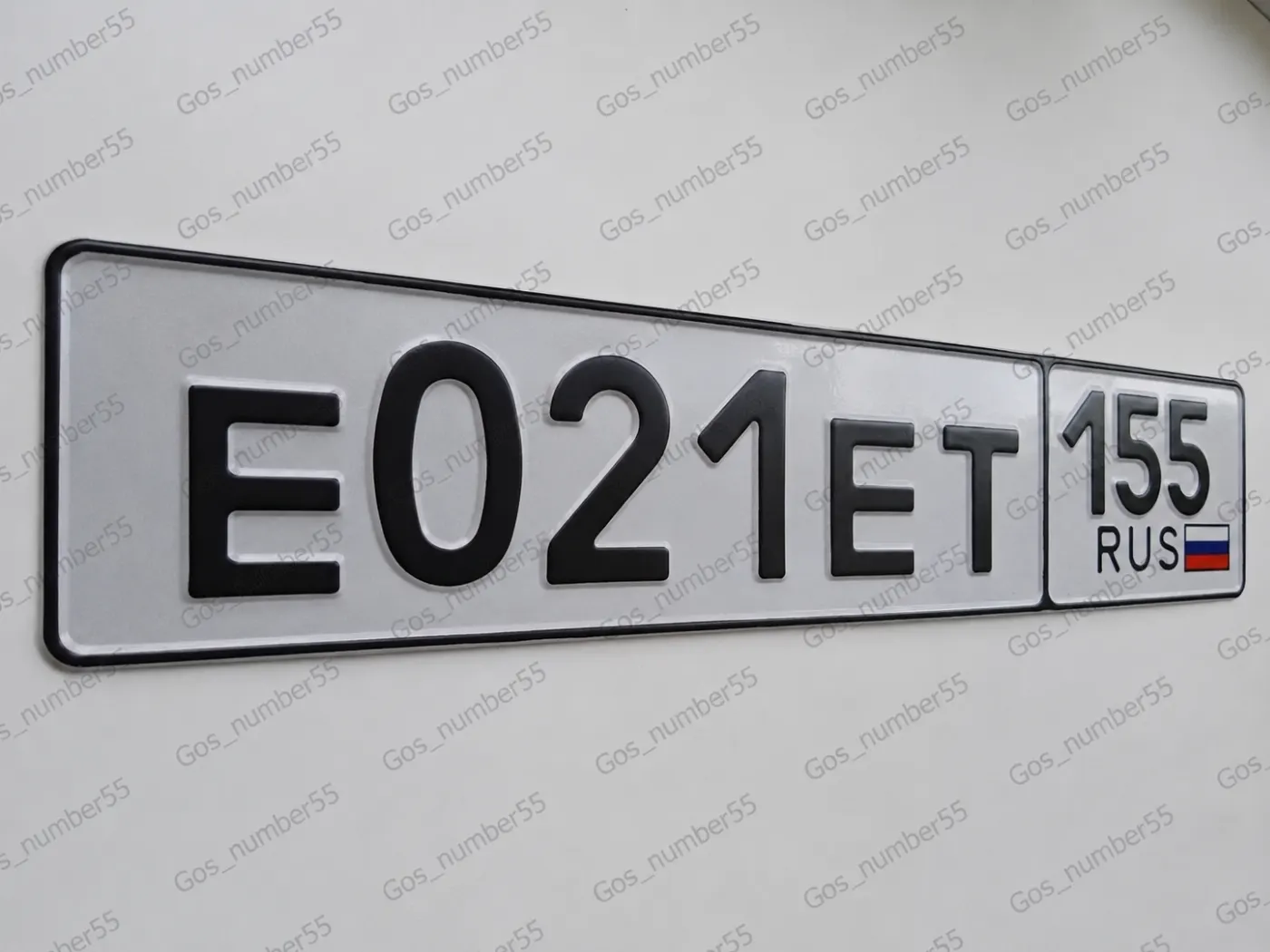 Фото красивого госномера Е021ЕТ 155