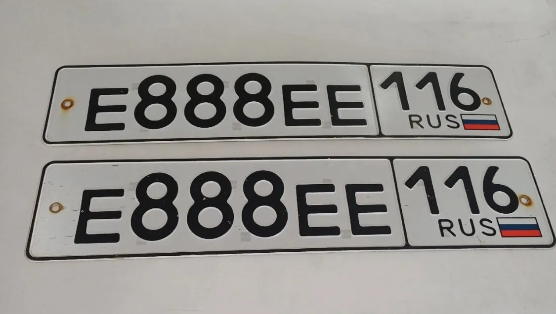 Купить красивый гос номер Е888ЕЕ регион 116