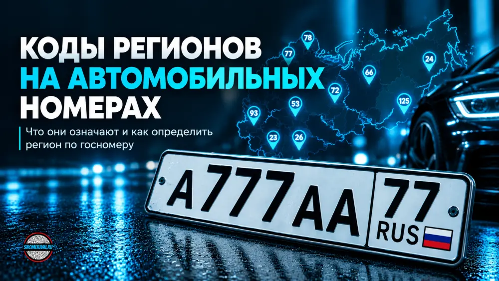 Фото к статье: Коды регионов на автомобильных номерах России — таблица и расшифровка